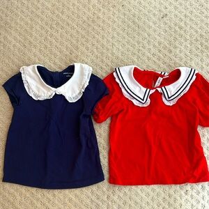 TWO Janie & Jack Tops